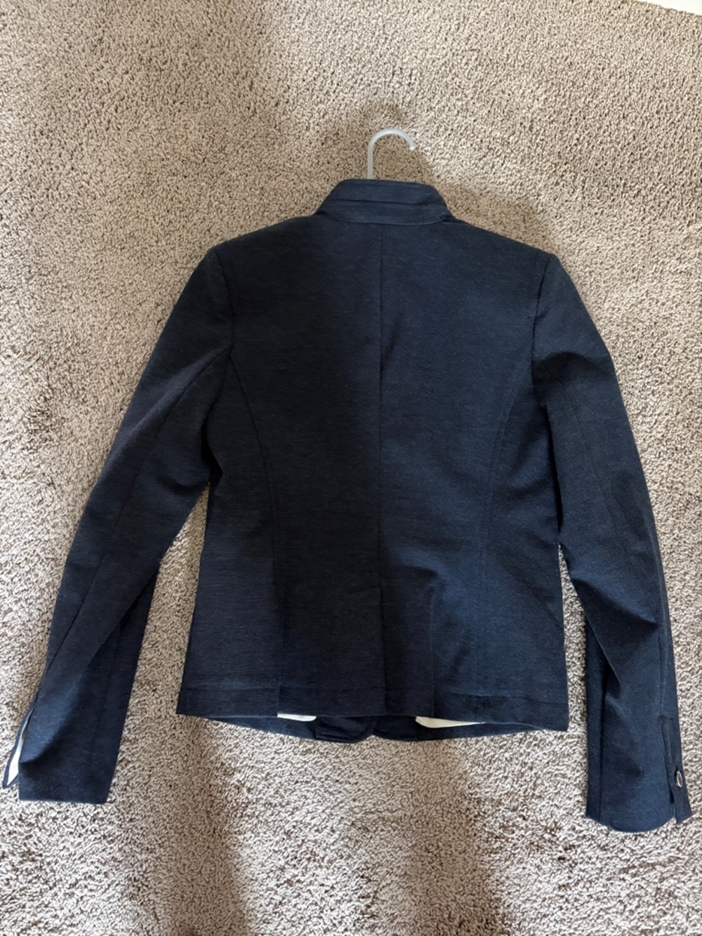 Banana Republic Dark Navy Single-Button Women's Blazer - Picture 3 of 4